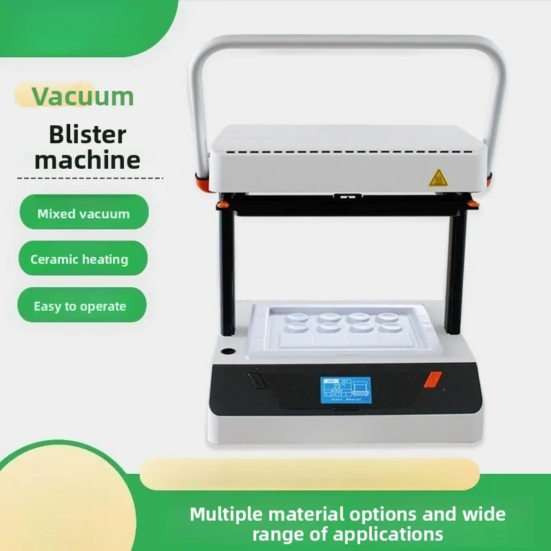 

Вакуумный блистер Vaquform, настольный автоматический ПВХ, небольшое горячее прессование, формовочное 3D моделирование