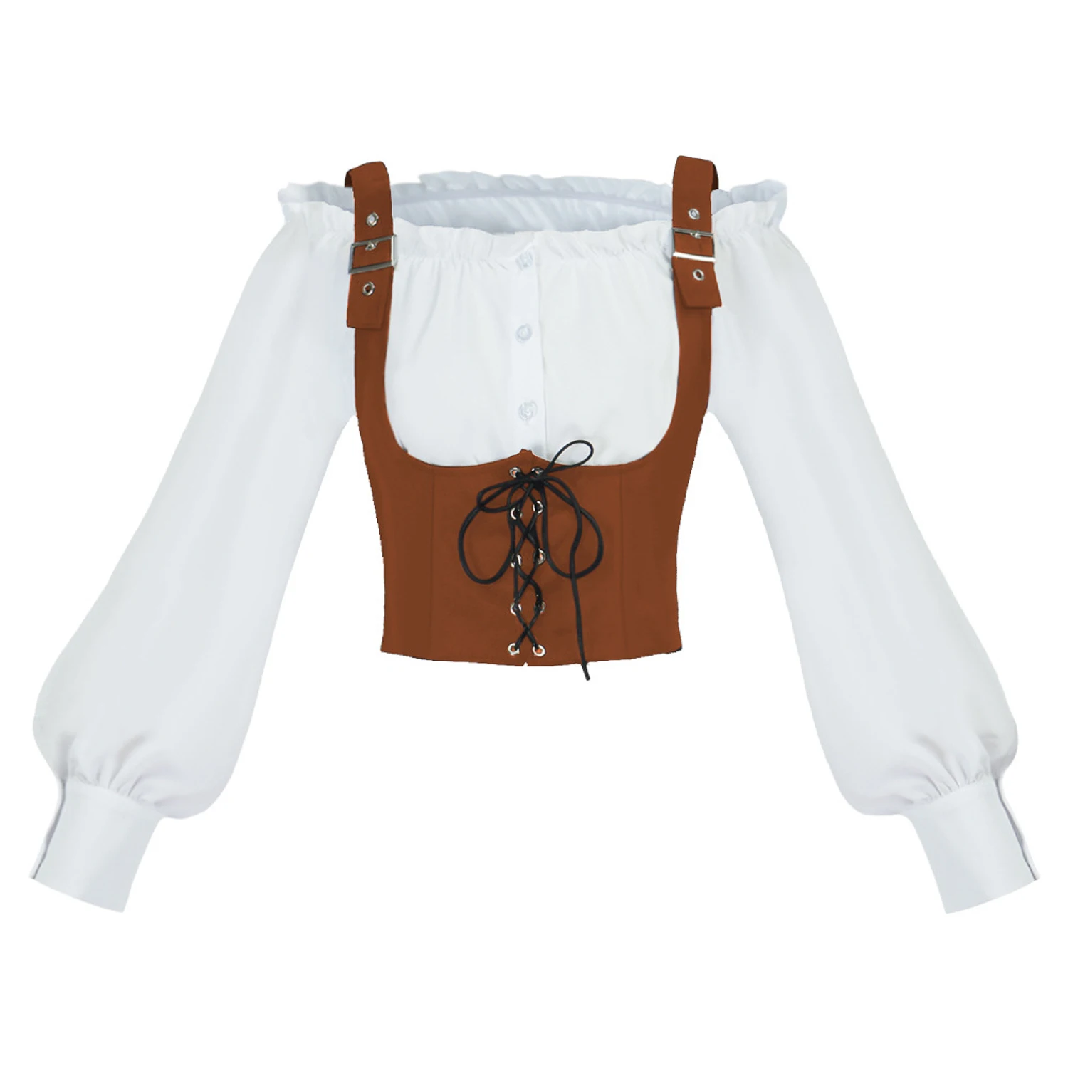 Renaissance 2-delige kostuumse - Blouse Off Shoulder recensie en prijs