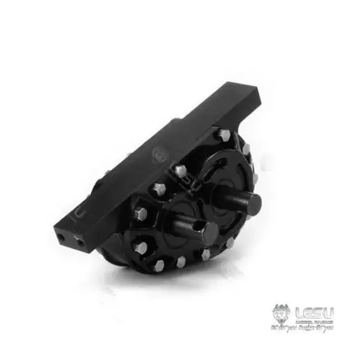 LESU Metal Transfer Case 1/14 RC DIY Tamiyaya  Dumper Truck Model Car Trailer Parts TH15164