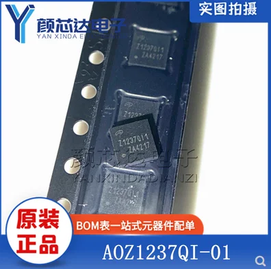 1 teile/los neue original AOZ1237QI-02 aoz1237qi2 z1237qi2 aoz1237 z1237 z1237q12 qfn chipsatz AOZ1237QI-01 z1237qi1