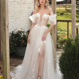 10 Main Sales Boho Wedding Dress - №8