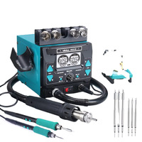 992DIII 1100W Fast Desoldering Hot Air Gun Soldering Station Intelligent BGA Rework Station for PCB Chip Repair