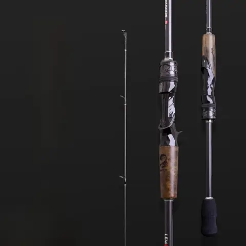 Magic Carbon Fiing Rod Lure Rod Sea Fiing Gun Handle Bass Perch Fiing Rod Lightweight Slow Taper mid Soft ML 6 best sales trout ranger rod - №6