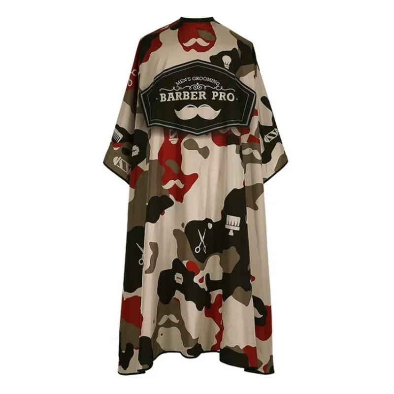 Camouflage Pattern Hairdresser Apron Hairdressing Barber Cloth Hair Cutting Gown Kids&Adult Cape Pro Salon Styling Tool