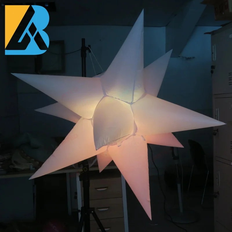

Wholesale Music Festival Themed Party Lights Inflatable Stars for Banquet Hall Decoration Toy