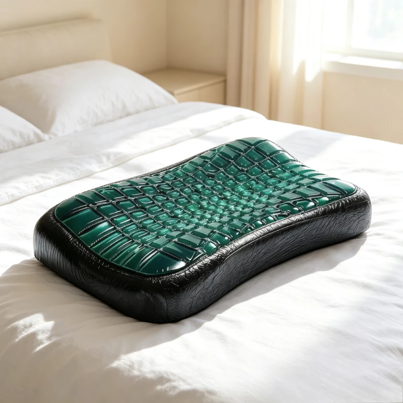Premium Gel Memory Foam Pillow Slow Rebound Cooling Breathable Neck Support Summer Sleeping Pillow for Adults 젤 메모리폼 베개