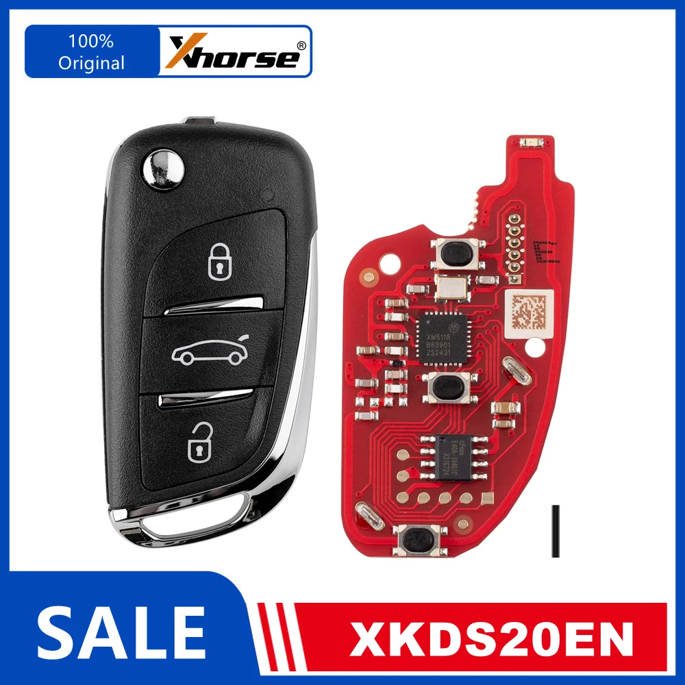 

XHORSE XKDS20EN 2-го поколения Remote DS Style для V.W Smart Key, английская версия, обновление XKDS00EN