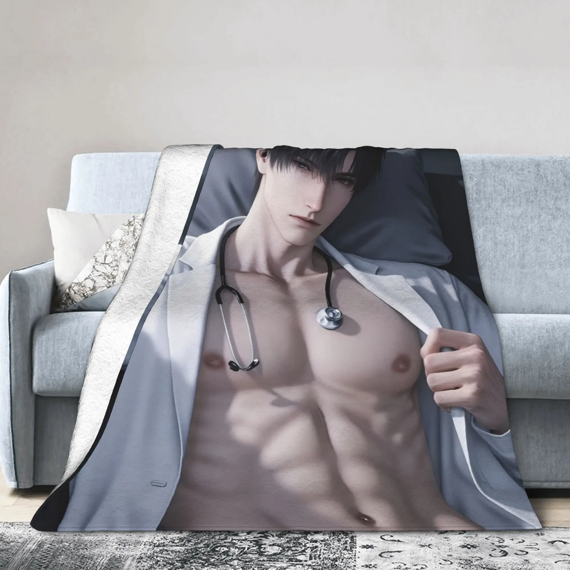 Game Love and Deepspace Zayne Coperta Coperte morbide e leggere multi-dimensione per divano divano e letto