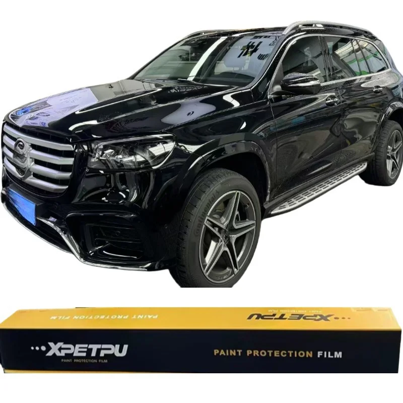 

XPETPU — это высококачественная глянцевая защитная пленка для автомобильной краски из ТПУ PPF. Глянцевый ППФ 1,52м * 15м в рулоне, простой в установке
