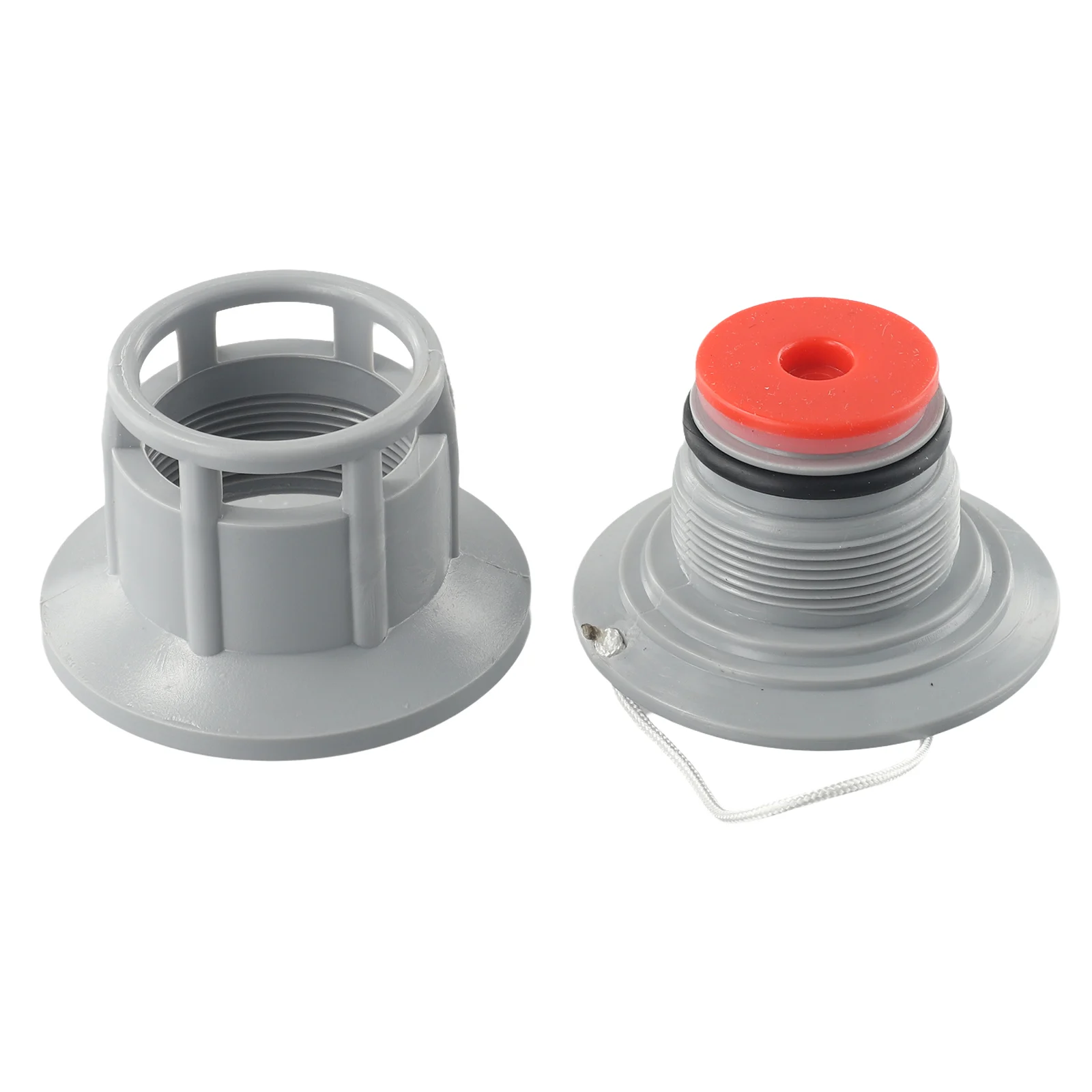 

For Lay Z Spa Air Valve Easy To Use Eight Holes Gray Practical To Use Suitable For Kayaks Easy To Install Practical Brand New