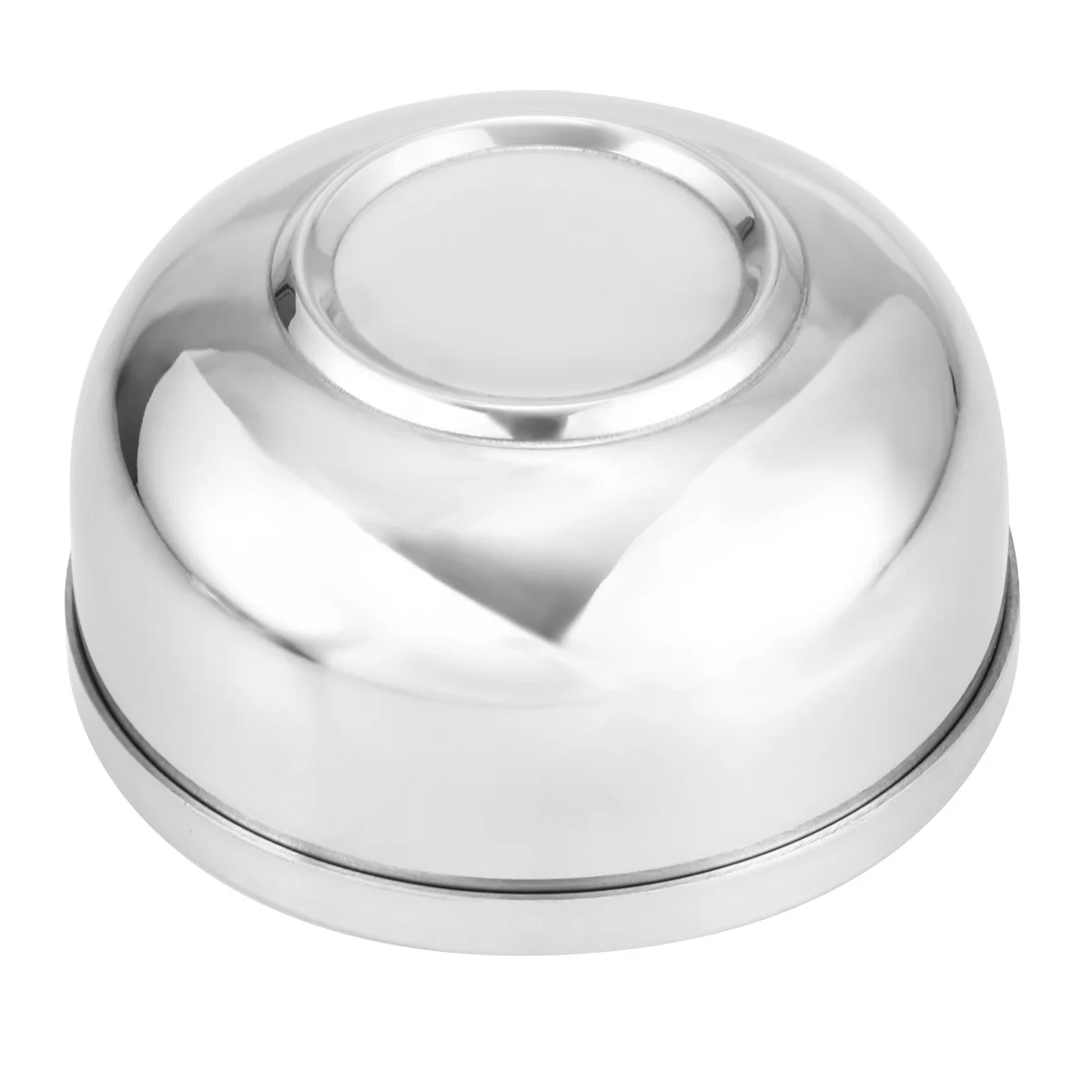 Alloy Bowl Large Deep Size Smooth Surface Wet Shaving Soap Lather Container Grooming Kit For Men Shaving Bowl With Lid