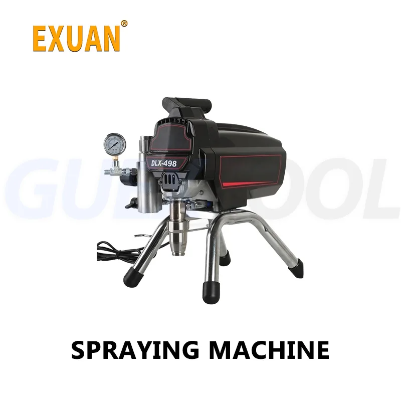 

Пневматическая машина для распыления безвоздушного покрытия высокого давления Машина для распыления латексной краски Машина для распыления веерообразной формы