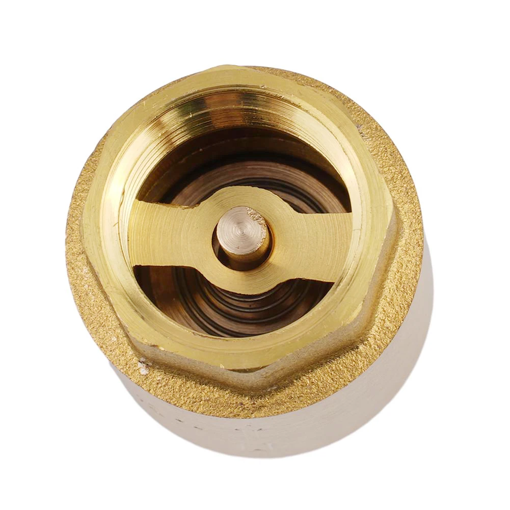 Vertical Check Valve Valve 1/2 3/4 1inch 20-bar Brass External Threaded For High Loads Home Improvement Prevents