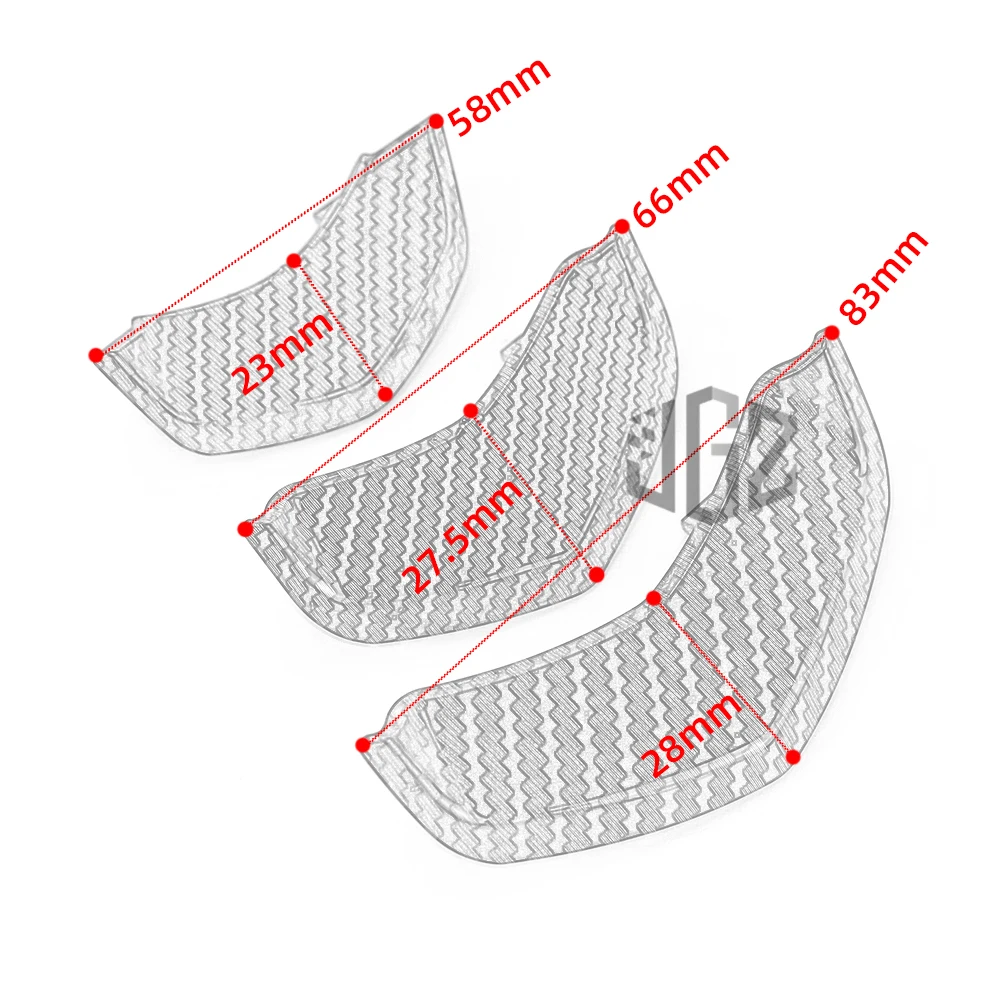 Motorcycle ABS Carbon Head Fairing Tie Guard Trumpet Decorative Cover Decal for VESPA GTS GTV 300 250 2019 - 2022 Accessories