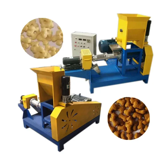fine workmanship	floating feed processing machine	homemade pellet extruder machine	fish feed puffing machine