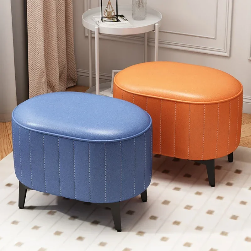 

Bedroom Minimalist Foot Stool French Household Portable Adults Bench Step Stools Minimalist Meditation Tabouret Salon Furniture