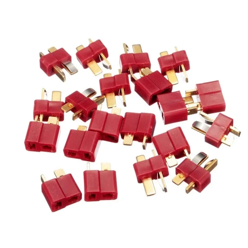 10/20 Stück Deans T-Stecker Steckverbinder Männlich & Weiblich Deans-Stil für RC LiPo Batterie ESC