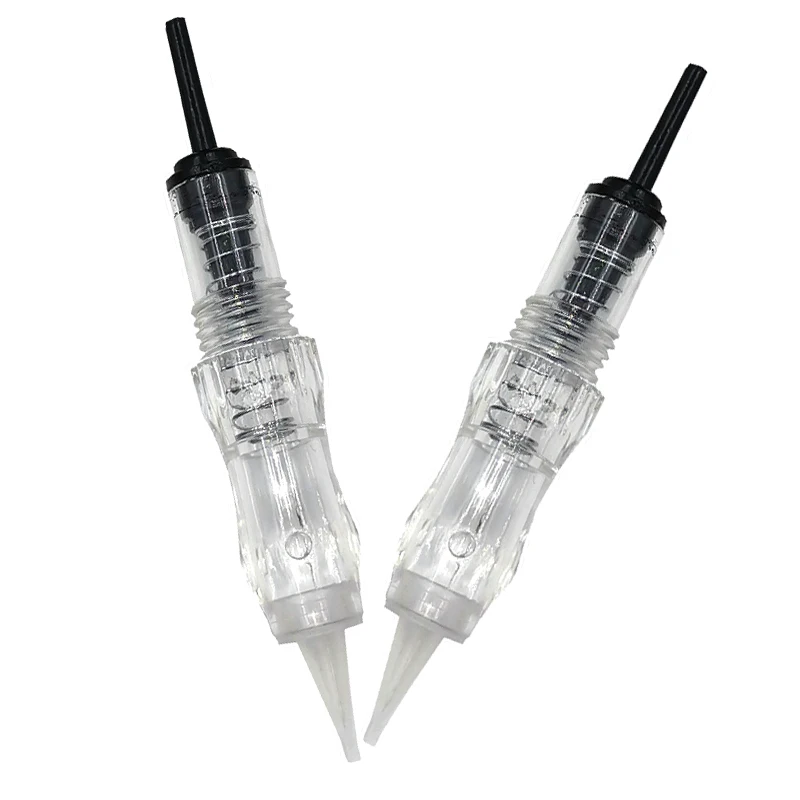 

50PCS Permanent Eyebrow Makeup Needles 1RL,3RL,5RL,3F,5F,7F Tattoo Microblading Needle Cartridge For Black Pearl Machine