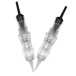 50PCS Permanent Eyebrow Makeup Needles 1RL,3RL,5RL,3F,5F,7F Tattoo Microblading Needle Cartridge For Black Pearl Machine