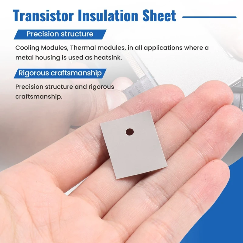 TO-247 Transistor Silicone Insulator Insulation Sheet 26mmx20mm 50 Pcs-DTB1