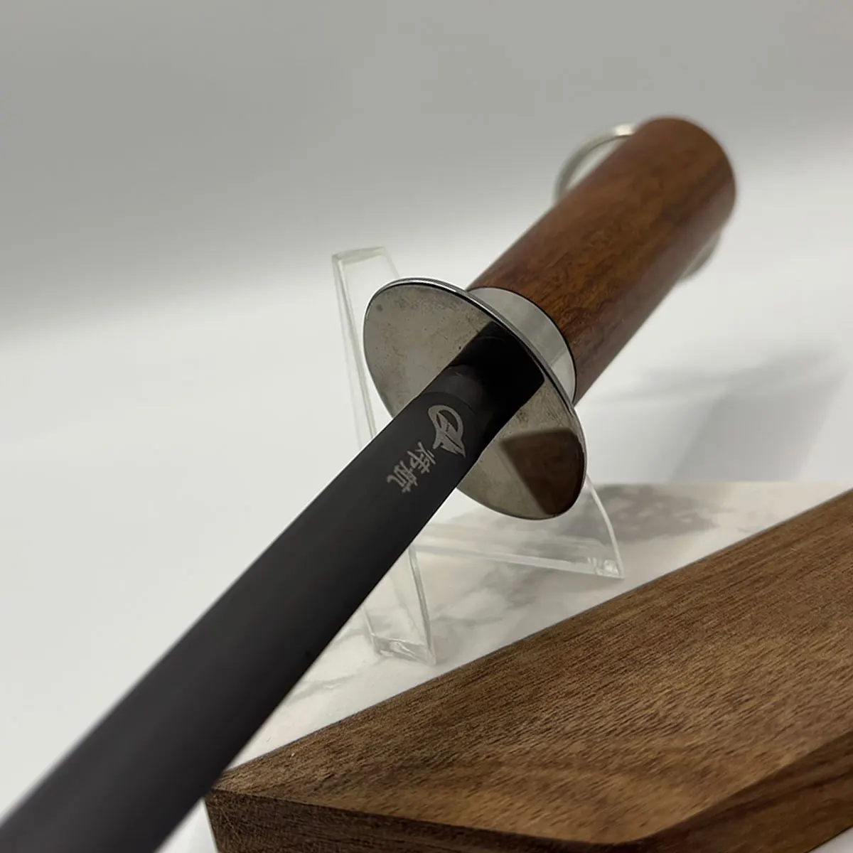 

Точильная палочка с зернистостью 8000 для поваров — профессиональный инструмент для заточки ножей с ручкой из Sourwood, быстрая и точная заточка