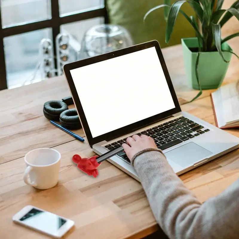 ที่ใส่ pulpen lucu 3ชิ้นที่ใส่ก้นดินสอสีสันสดใสแปลกใหม่โต๊ะสร้างสรรค์ที่วางแปรงสีฟันสำหรับคริสต์มาส