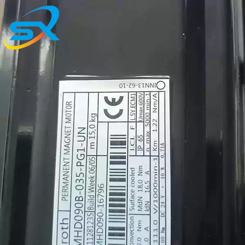

100% TEST OK Servo Motor MHD090B-035-PG1-UN(MHD090B-035-PG0-UN) Running in good condtion Please inquire about the price.