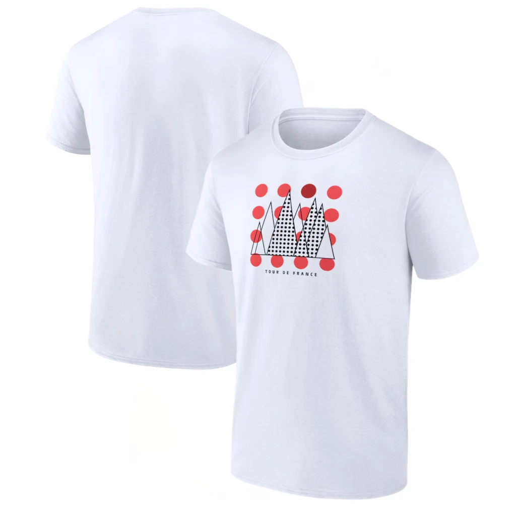 2026 Pop Tour De France T-Shirt Men's Cycling Fanatics Top men Graphic Printing High-end Luxury Unisex Style Both