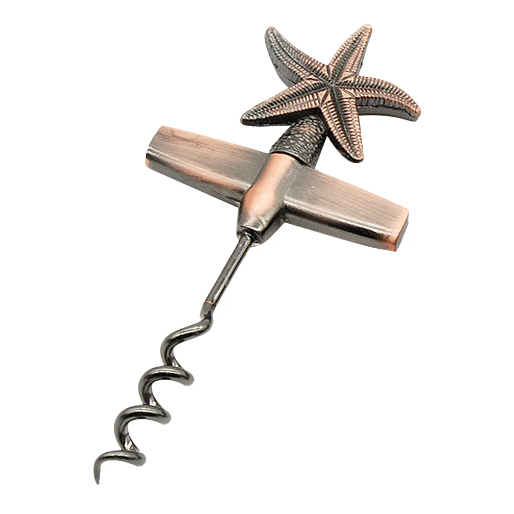 

Design Multifunctional Portable Wine Corkscrew Bottle Opener Manual Can Bottle Cap Remover Zinc Alloy Kitchen Gadget