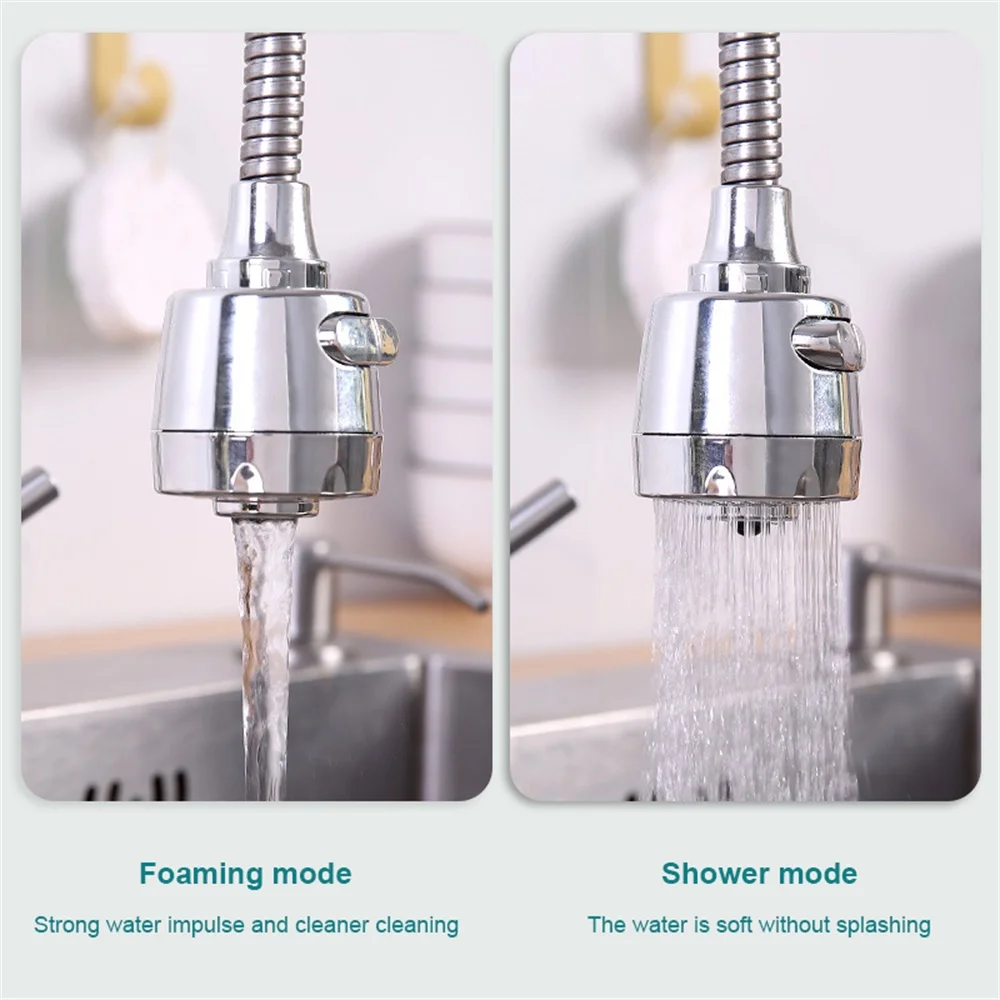 Faucet Extender Sprinkler Universal Bathroom Kitchen Faucet Pressurized Shower Splash Proof Filter Faucet