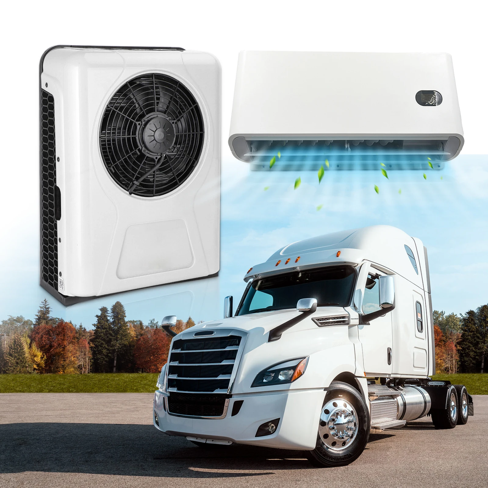 

Treeligo 10500BTU RV кондиционер 12 В/24 В сплит быстрое охлаждение электрическая парковка переменного тока для грузовика каравана кемпер фургон быстрое охлаждение
