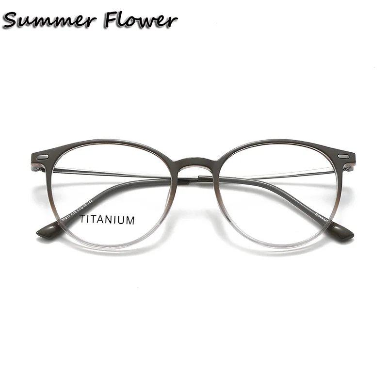 

Модные дизайнерские оправы для очков TR90 для женщин и мужчин, ультралегкие, гибкие, высококачественные, круглые оправы для оптических очков.