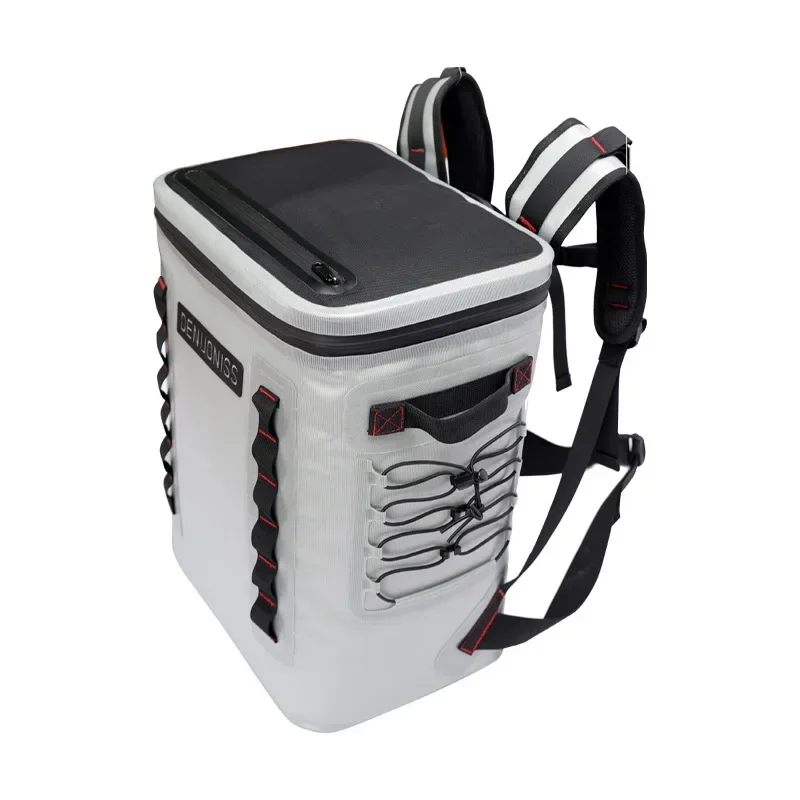 

Outdoor Camping Storage Thermal Cooler Bag for Food Luxury Designs Large Backpack Picnic Basket Travel and Camping Supplies