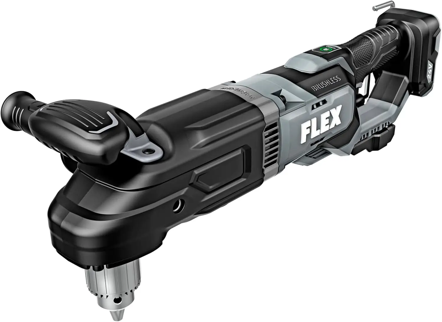 

24V Brushless Cordless 1/2-Inch 2-Gear 2,400 In-Lbs Torque Right Angle Drill Driver Tool Only, Battery and Charger Not Included