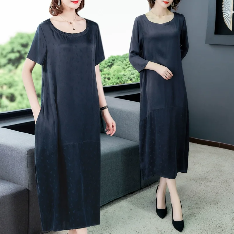 Summer Fashion Versatile Dress for Women 2023 New Luxury Chiffon Pullover Dress French Loose Tight Casual Party Vestidos