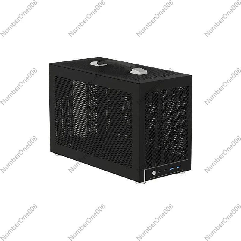 

Материнская плата M50-bkb, корпус ITX, мини-хост, ультракомпактный корпус, корпус с задним подключением A4, портативный кейс