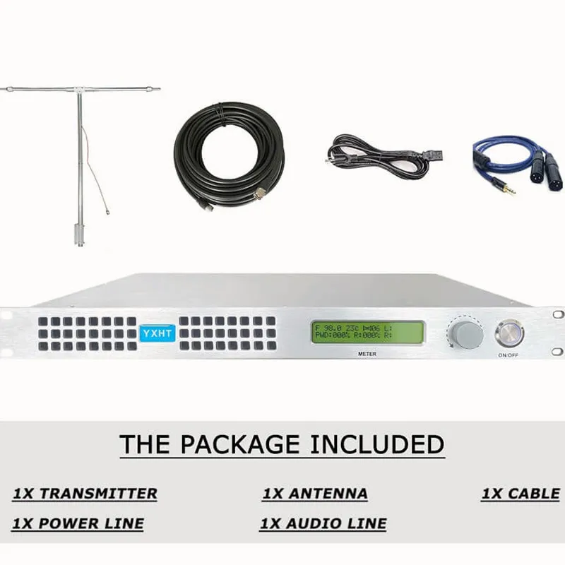 Imagem -02 - Kit Transmissor de Transmissão fm para Estação de Rádio 100w