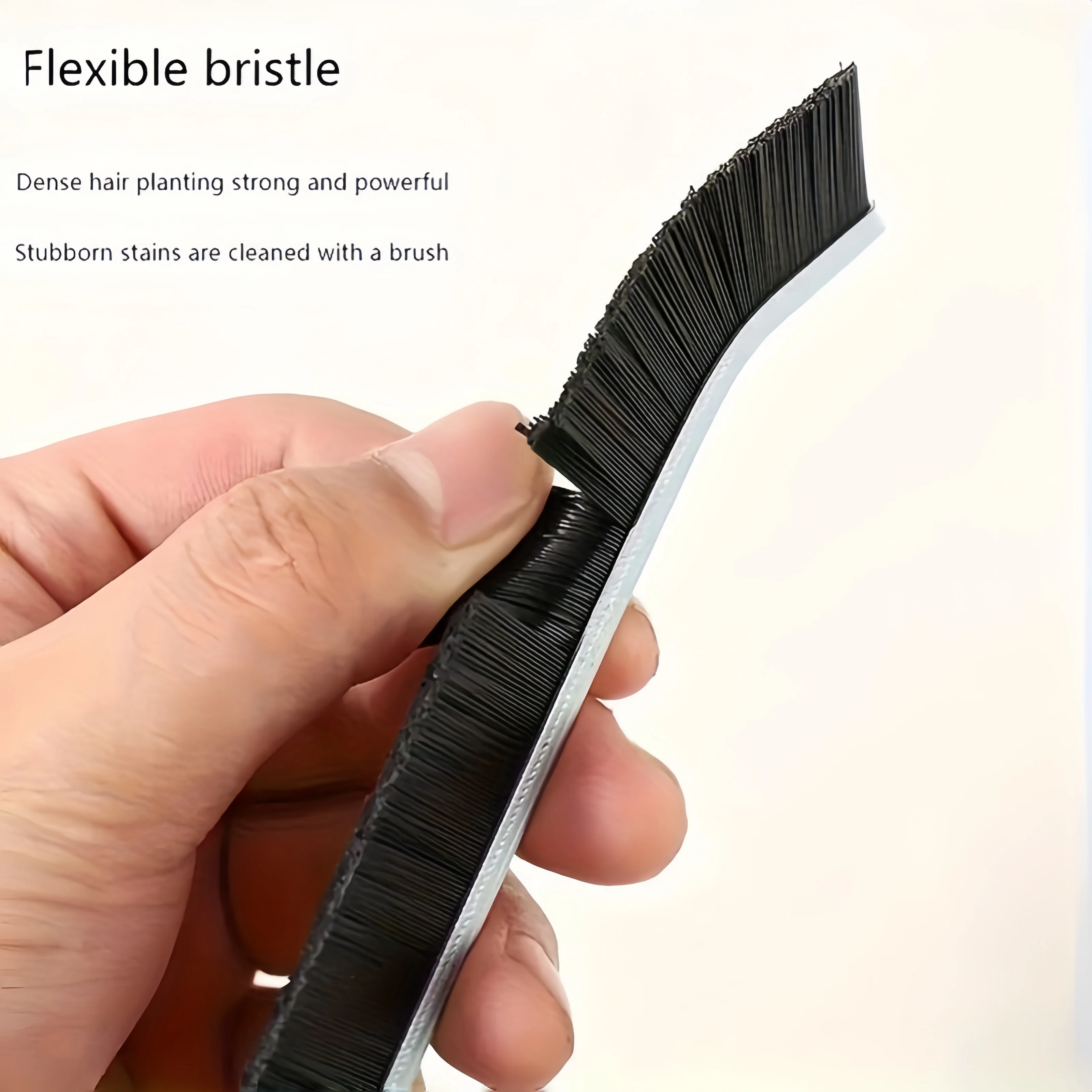 4 قطع فرشاة تنظيف شقوق فرشاة تنظيف منزلية رفيعة للمساحات الضيقة فرشاة ذات شعيرات صلبة فرشاة زوايا ميتة #4