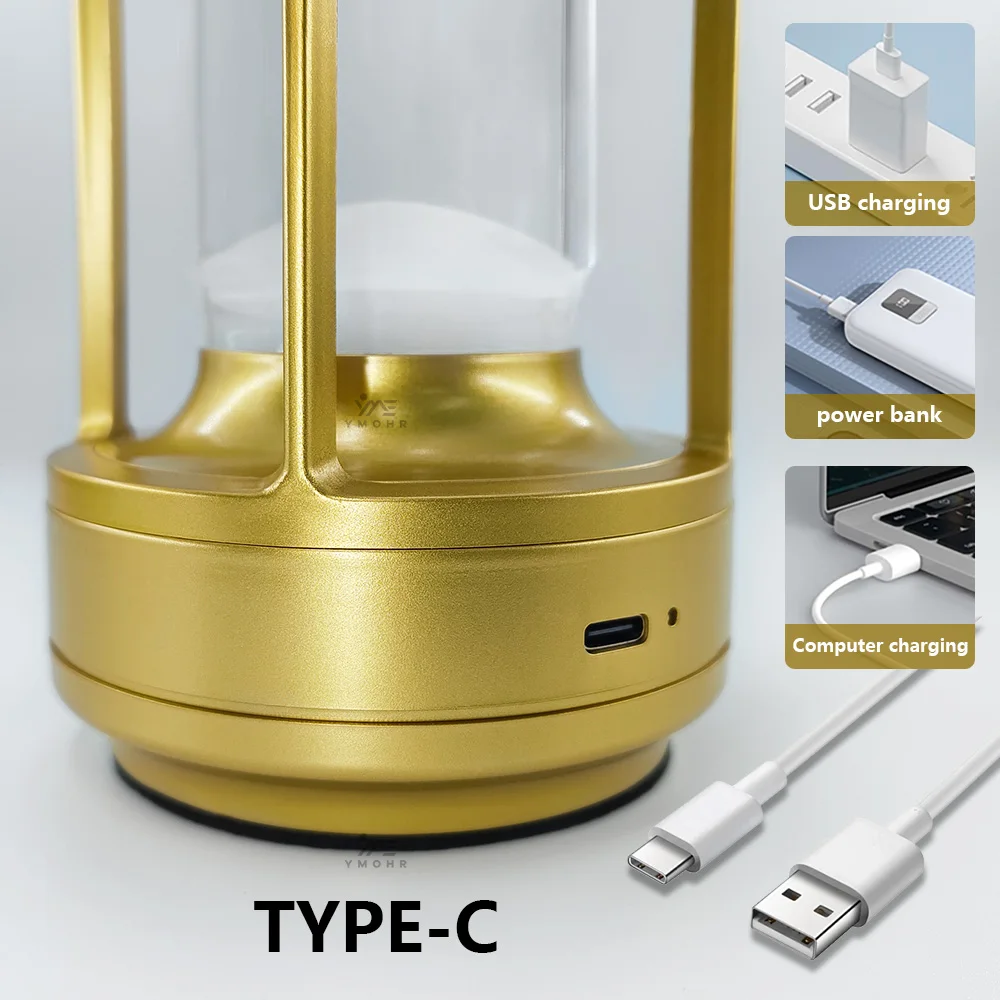 360 ° الإضاءة اللمس لمبة مكتب عكس الضوء LED مصباح السرير القراءة ضوء USB شحن الضوء المحيط مناسبة غرف نوم غرف المعيشة #2