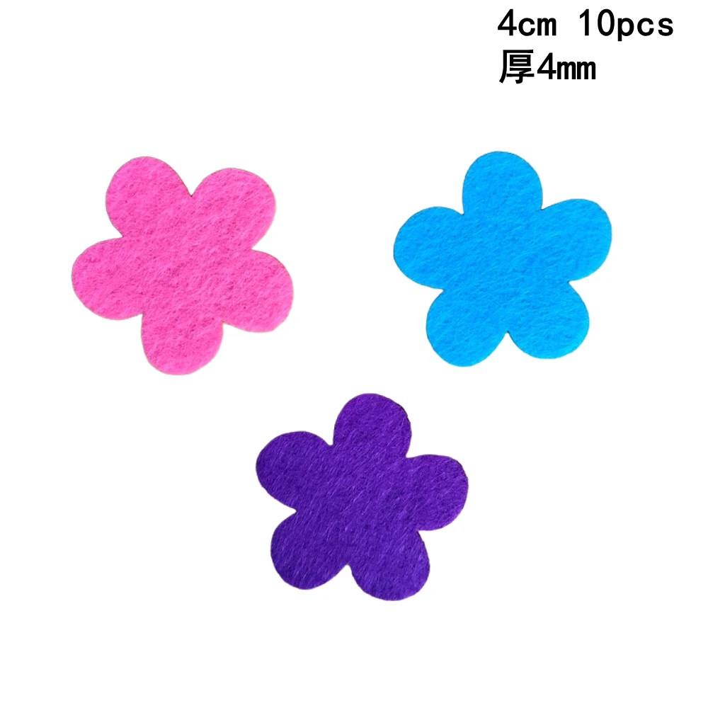 Non Woven Felt Flower Wall Stickers for Children, Tulips, Sun, Smiling Face, Kindergarten, School, Classroom, Handmade Toys