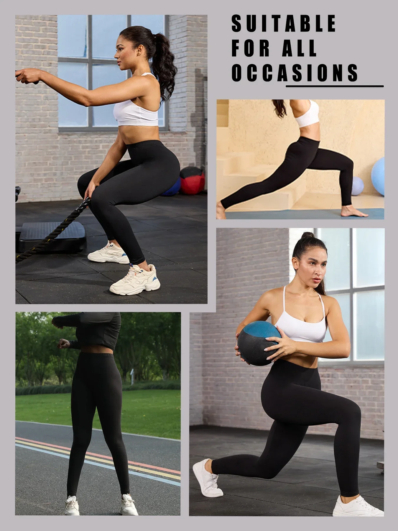 Leggings Super doux pour femmes, haute élasticité, pas transparent, entraînement, Yoga, course à pied, athlétique, Push-Up, gymnastique, longs, Fitness