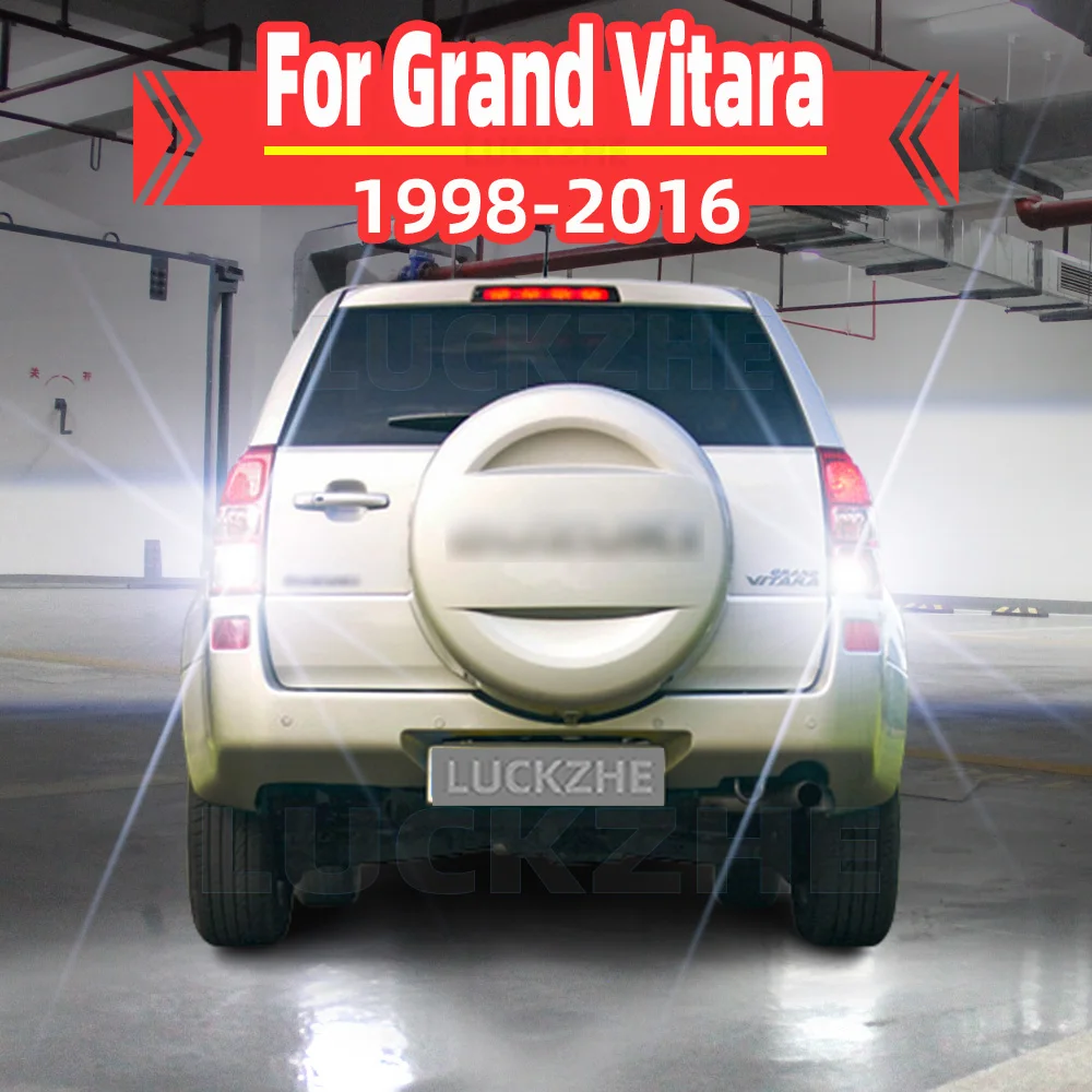 2szt Światło cofania LED do Suzuki Grand Vitara Akcesoria 1998-2016 2007 2008 2009 2010 2011 2012 2013 2014 Lampa cofania