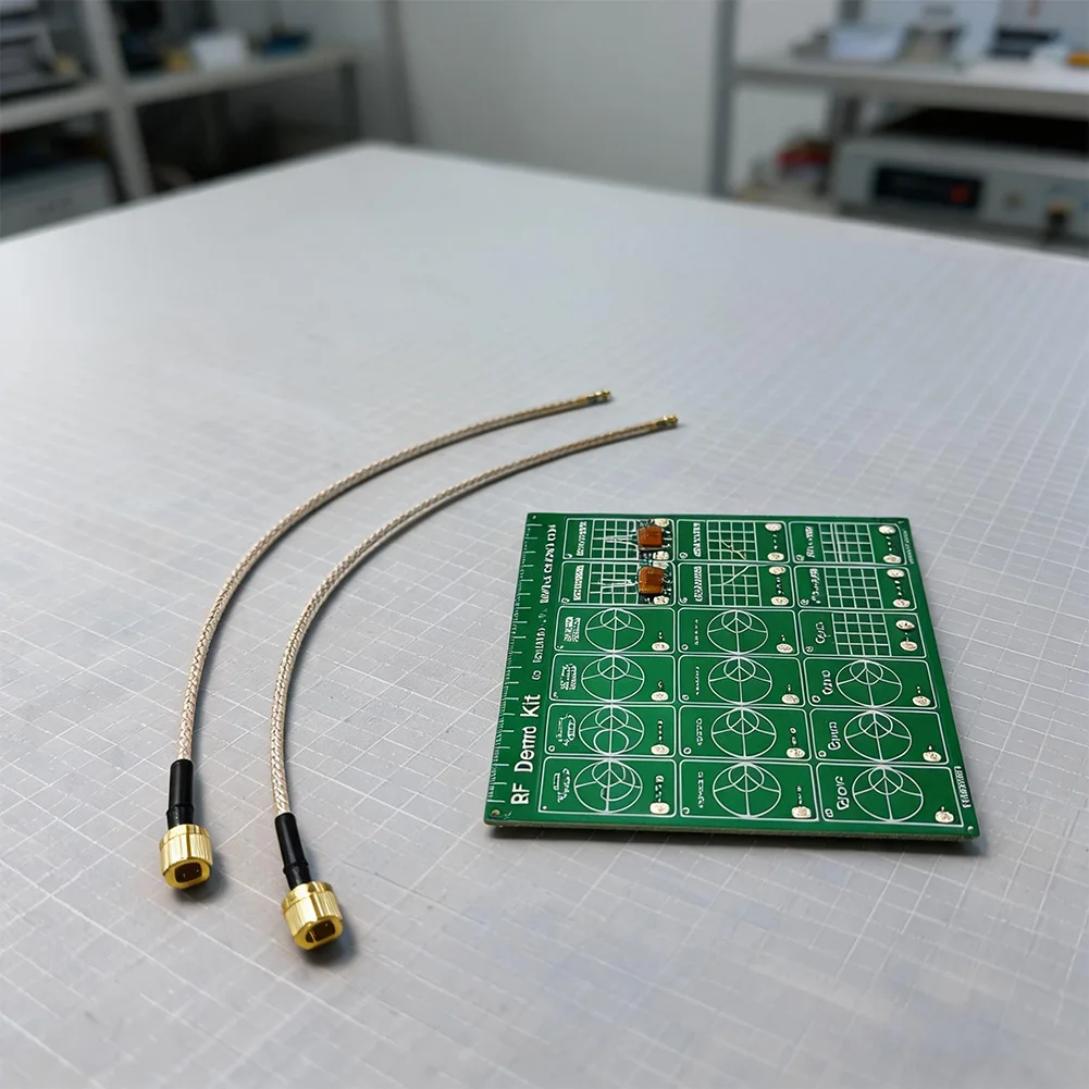 For RF Kit for For nanovna with 18 Onboard Circuits: Filters RLC Series Parallel Open Short Load and Attenuators