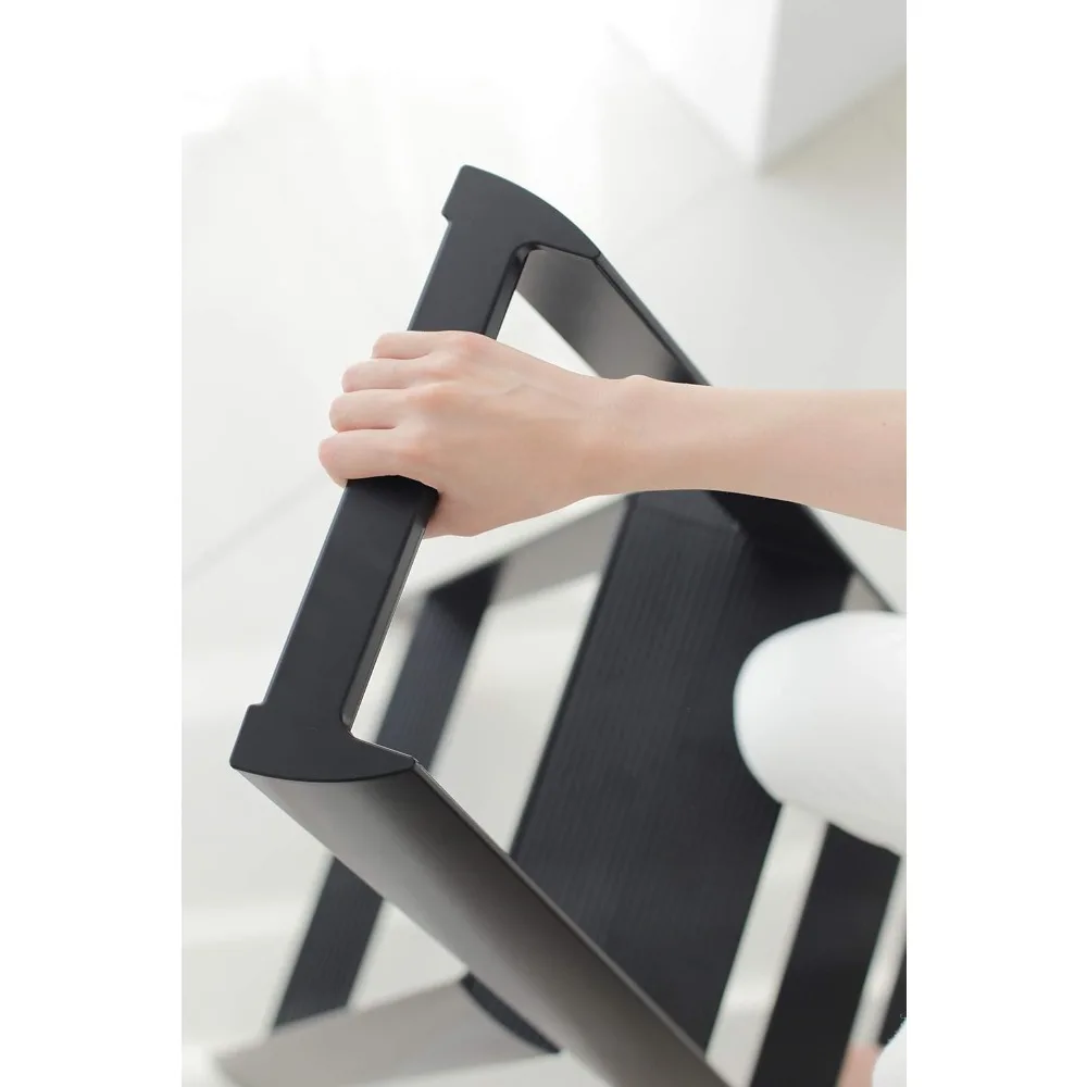 Escadas Escada Lucano, 3 degraus preta