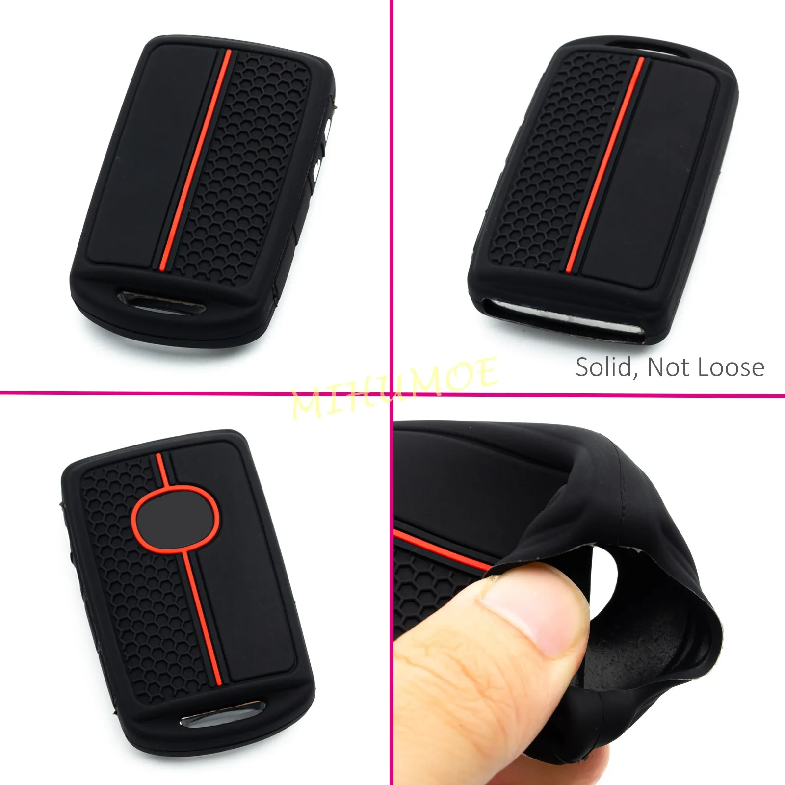 سيليكون مفتاح السيارة فوب سلسلة غطاء حافظة لمازدا 3 6 CX3 CX5 CX9 CX30 CX50 CX60 CX70 CX90 MX5 MX30 BP GJ DM VA KH KJ KK DK KF TC