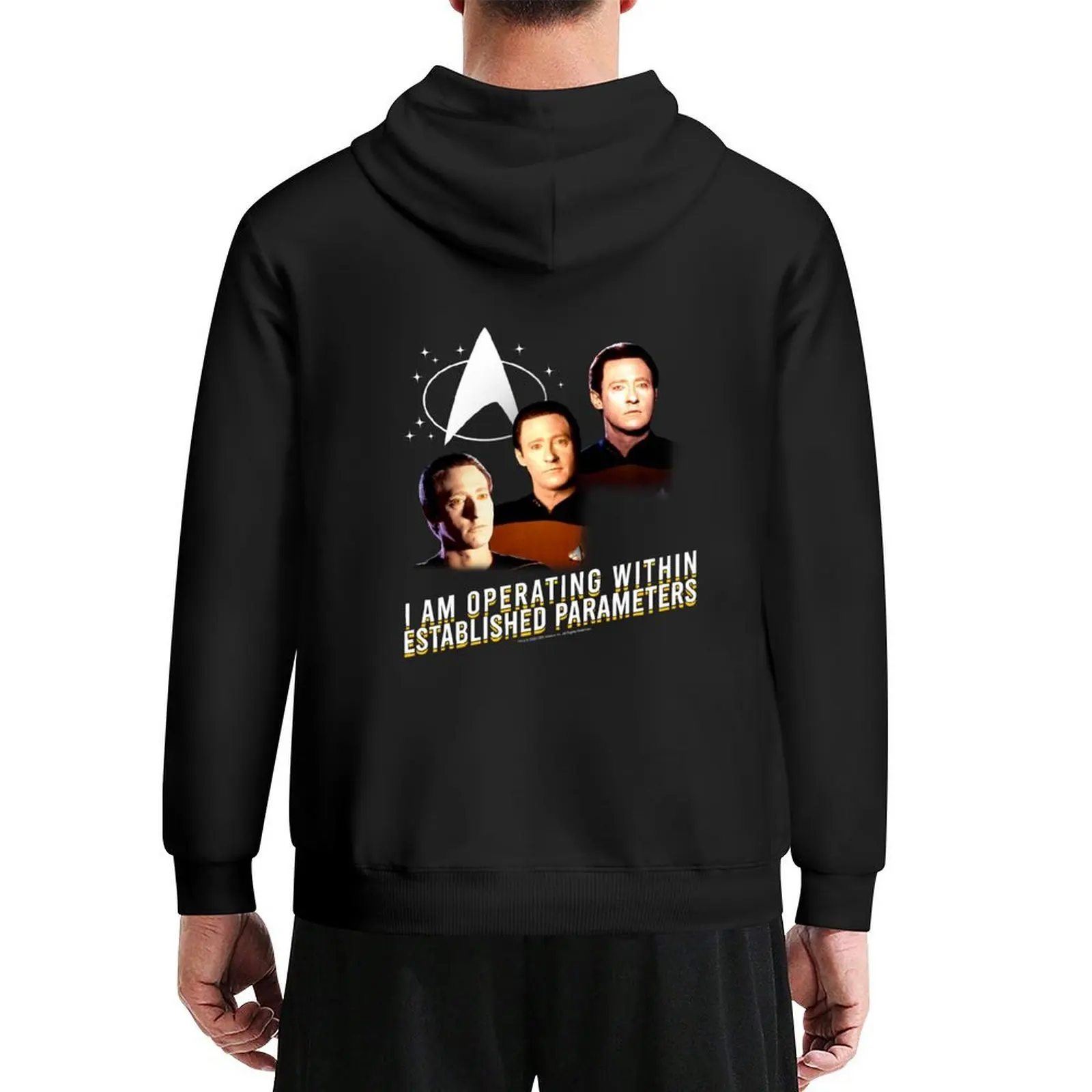 

Star Trek: The Next Generation Data Operating Within Established Parameters Hoodie mens clothing clothes for men tracksuit