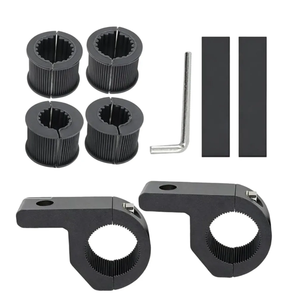 Motorcycle Car And Off-road Vehicle Front Bumper Spotlight Mounting Bracket Truck Auto Headlight Clamps Brackets Tube Clamp Kit