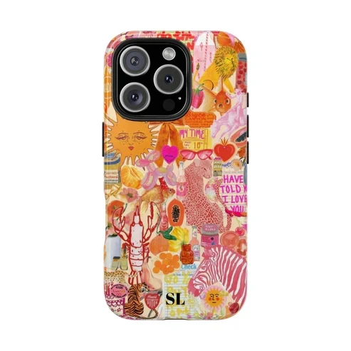 Чехол для телефона Clmj Sunset Aura для iPhone 16, 15, 14, 13, 12, 11 X XS XR XSMAX 7 8 Pro Max Plus, роскошная двухслойная задняя крышка