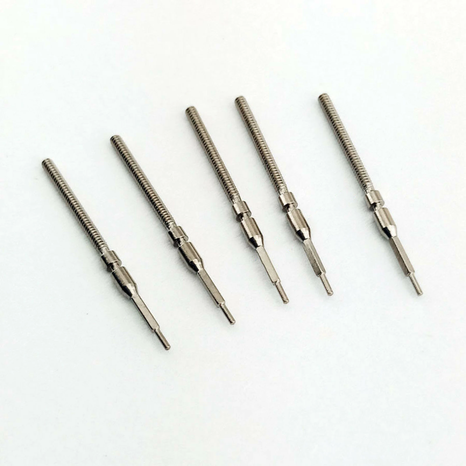 For Miyota 8200 8205 8215 821A Watch Movement Accessories 5Pcs Watch Stem Replacement Repair Parts High Quality Steel Stem image 2
