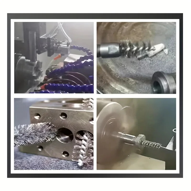 

Щетка для отверстий из нержавеющей стали — проволочная щетка с шестиугольной ручкой для удаления электрической дрели и ржавчины (прочная)